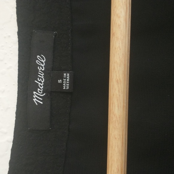 Madewell Textured Puff-Sleeve Button Front Top Size S - Picture 6 of 9